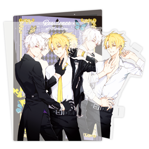 《妖怪公館的新房客》換裝資料夾【冬犽&百嘹】